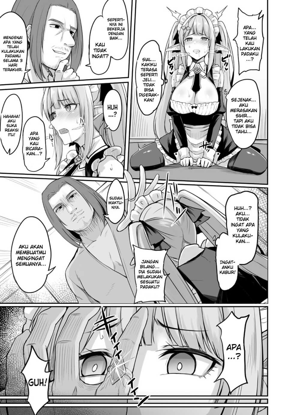 [ZIGZAG (Hirno)] ELFIN QUEST #Maid Saimin Ryoujoku Hen [Indonesian] [Digital] - Page 13