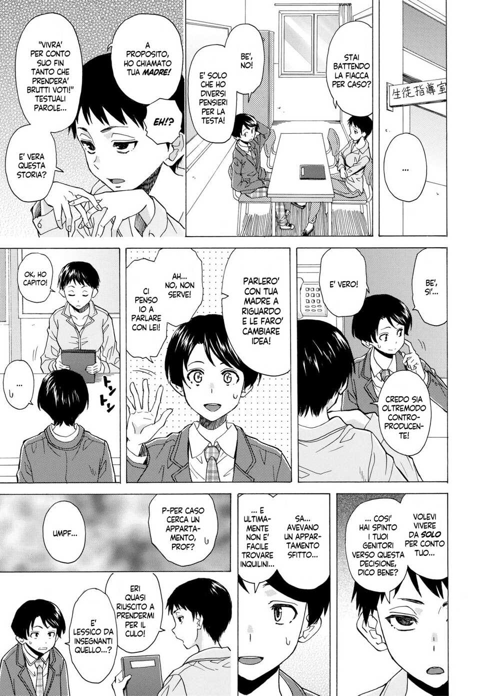 [Fuuga] Kyabajou-sensei to Boku no Heya de | Una Professoressa Escort in Camera Mia [Italian] [EnigmaXVII] [Digital] - Page 38