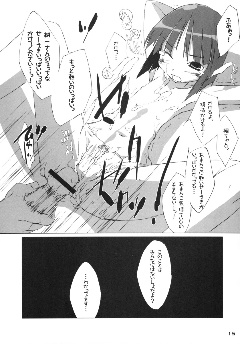 (C64) [Shimoboard, Ungrofish! (Himukai Yuji, Shimosan)] Kizutape (Kizuato) - Page 15