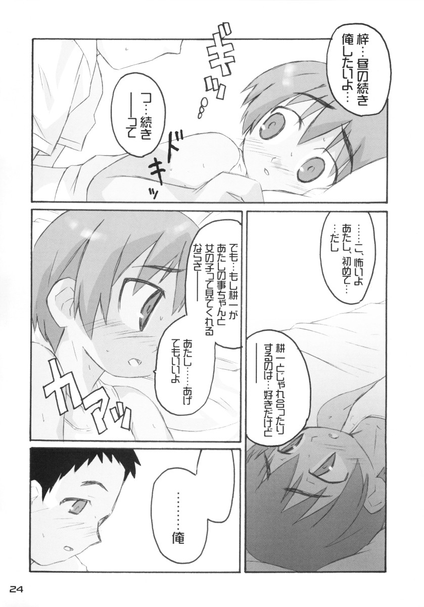 (C64) [Shimoboard, Ungrofish! (Himukai Yuji, Shimosan)] Kizutape (Kizuato) - Page 24