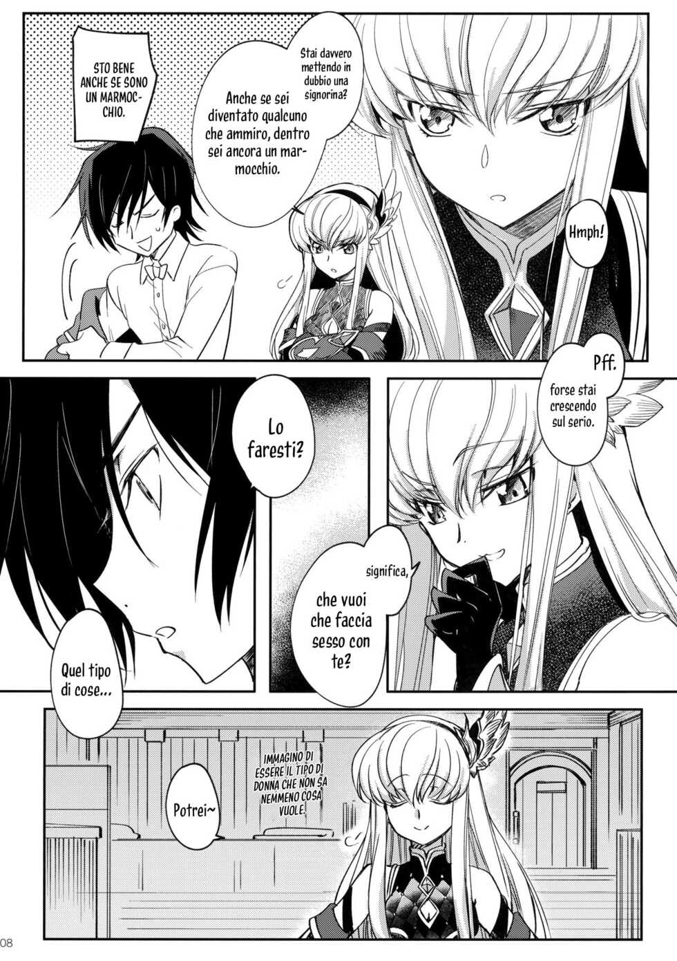 (C96) [CREAYUS (Rangetsu)] Ultramarine Noise (Code Geass: Lelouch of the Rebellion) [Italian] [SevenTranslations] - Page 8