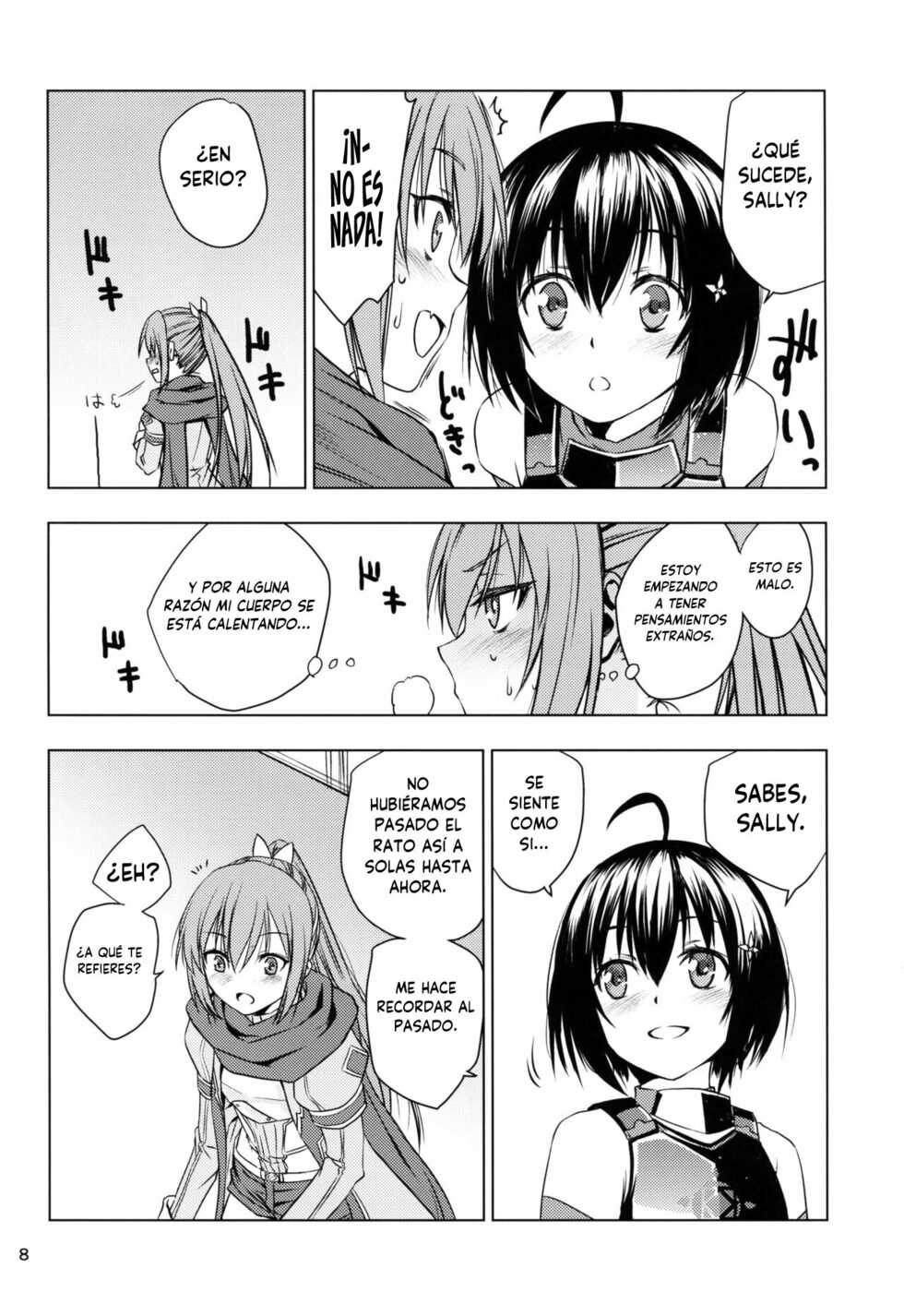 [real (As-Special)] fit. (Itai no wa Iya nano de Bougyoryoku ni Kyokufuri Shitai to Omoimasu.) [Spanish] [INSOMNIA] [2020-05-23] - Page 8