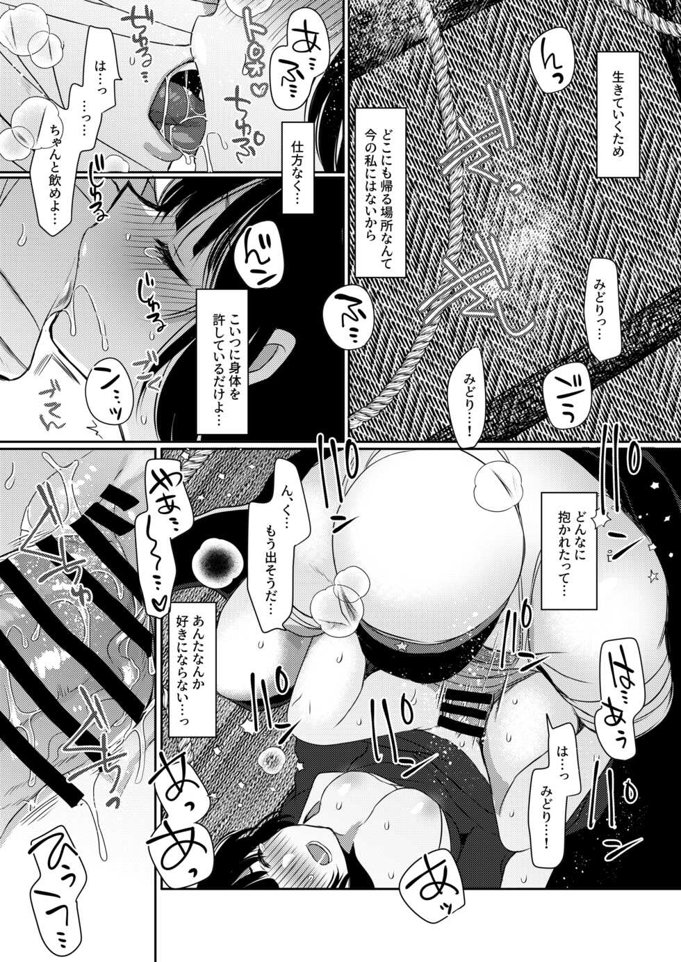 [Mamedaifukuya (Mameko)] Shinku no Yume (Shoujo Tsubaki) - Page 10