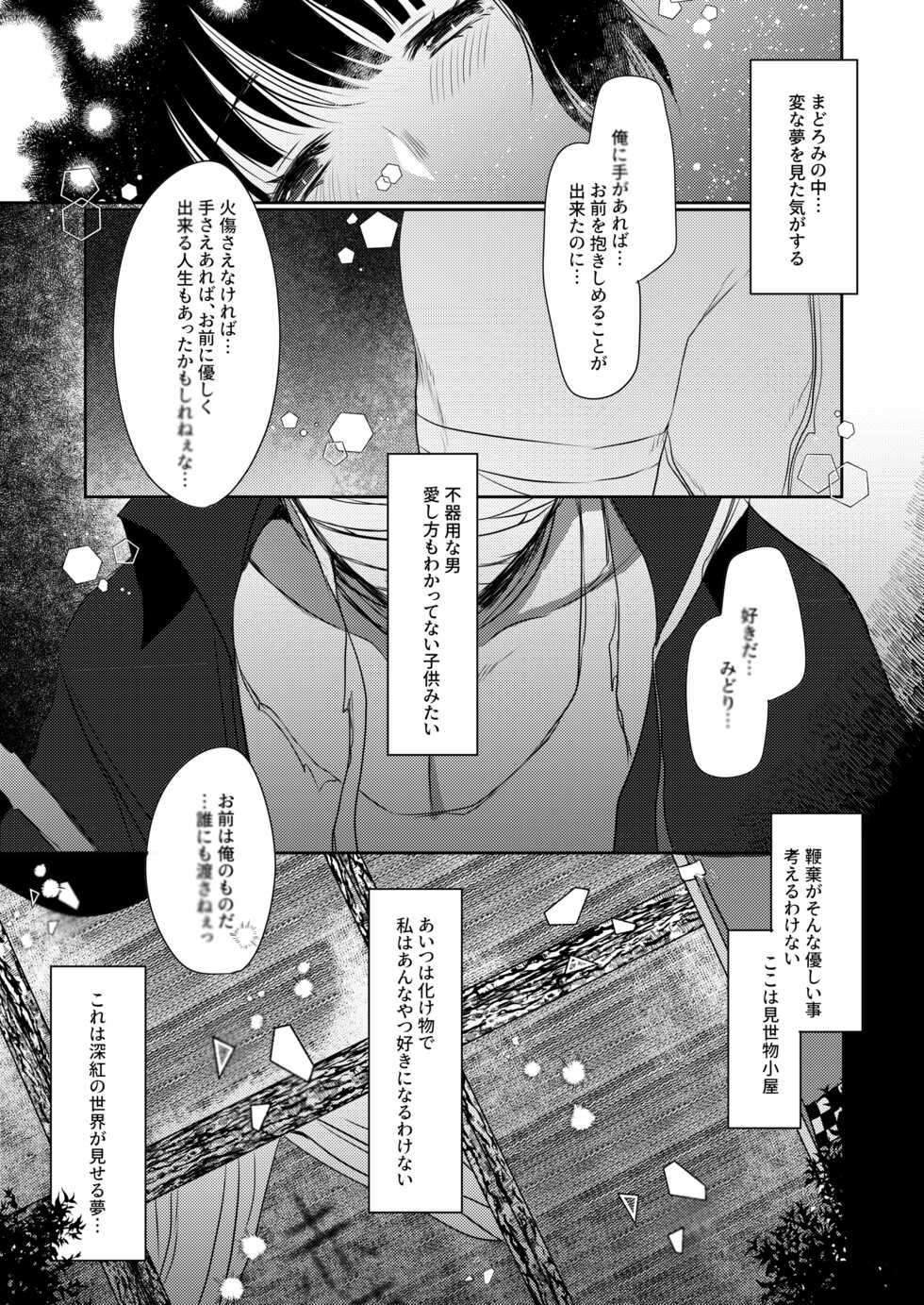 [Mamedaifukuya (Mameko)] Shinku no Yume (Shoujo Tsubaki) - Page 12
