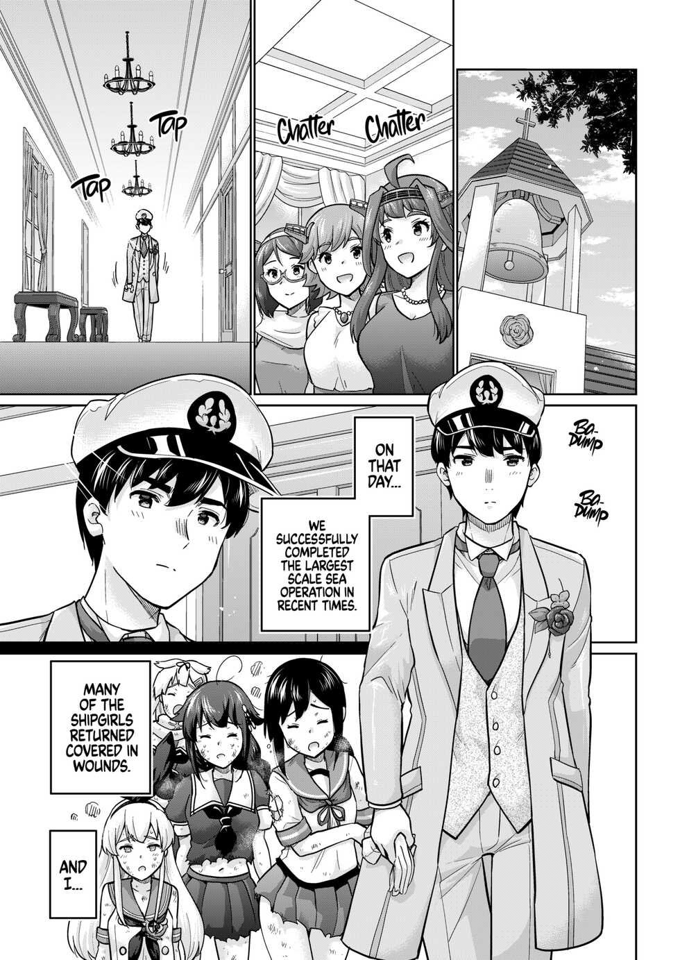 [sarfatation (Sarfata)] Hamakaze to Kekkon Suru Hi | The Day Hamakaze and I Got Married (Kantai Collection -KanColle-) [English] {2d-market.com} [Decensored] [Digital] - Page 3