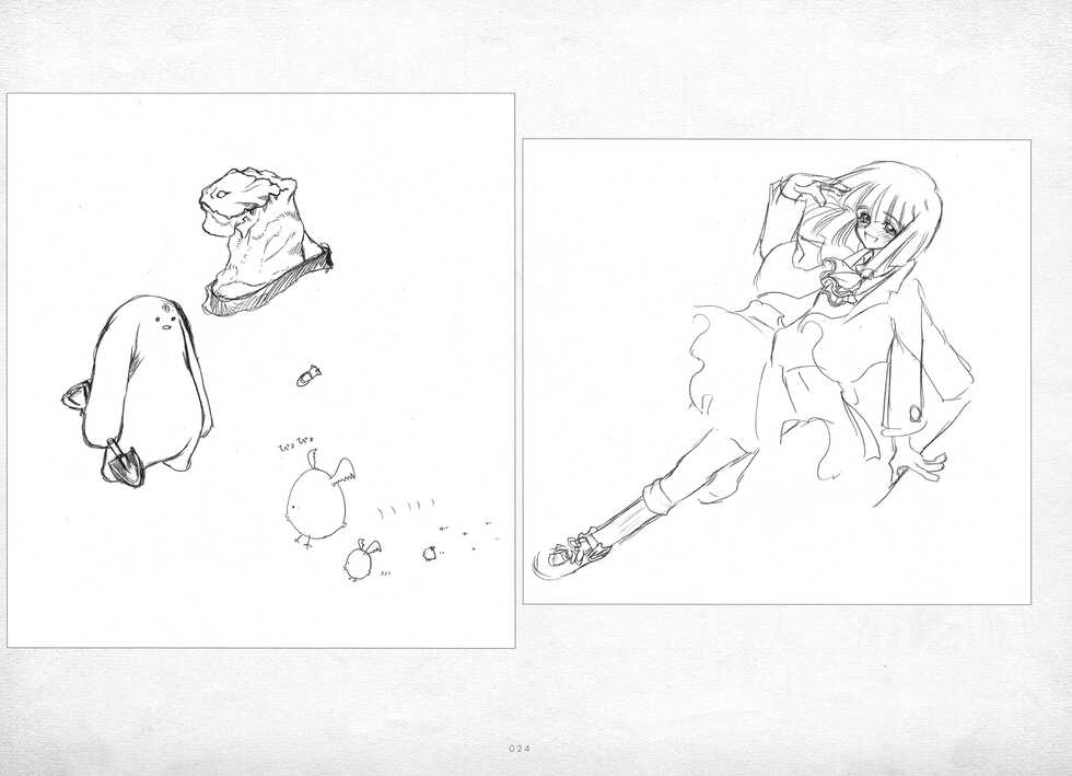 ALICESOFT ORION SCRIBBLES with CROQUIS ULTIMATE EDITION VOL.3 織音計画特別版  ラフ画集 - Page 25