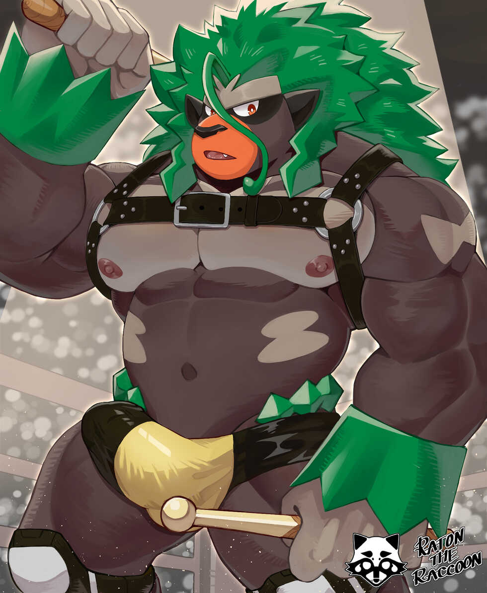 [RatonTheRaccoon] Rillaboom (Pokemon) - Page 1