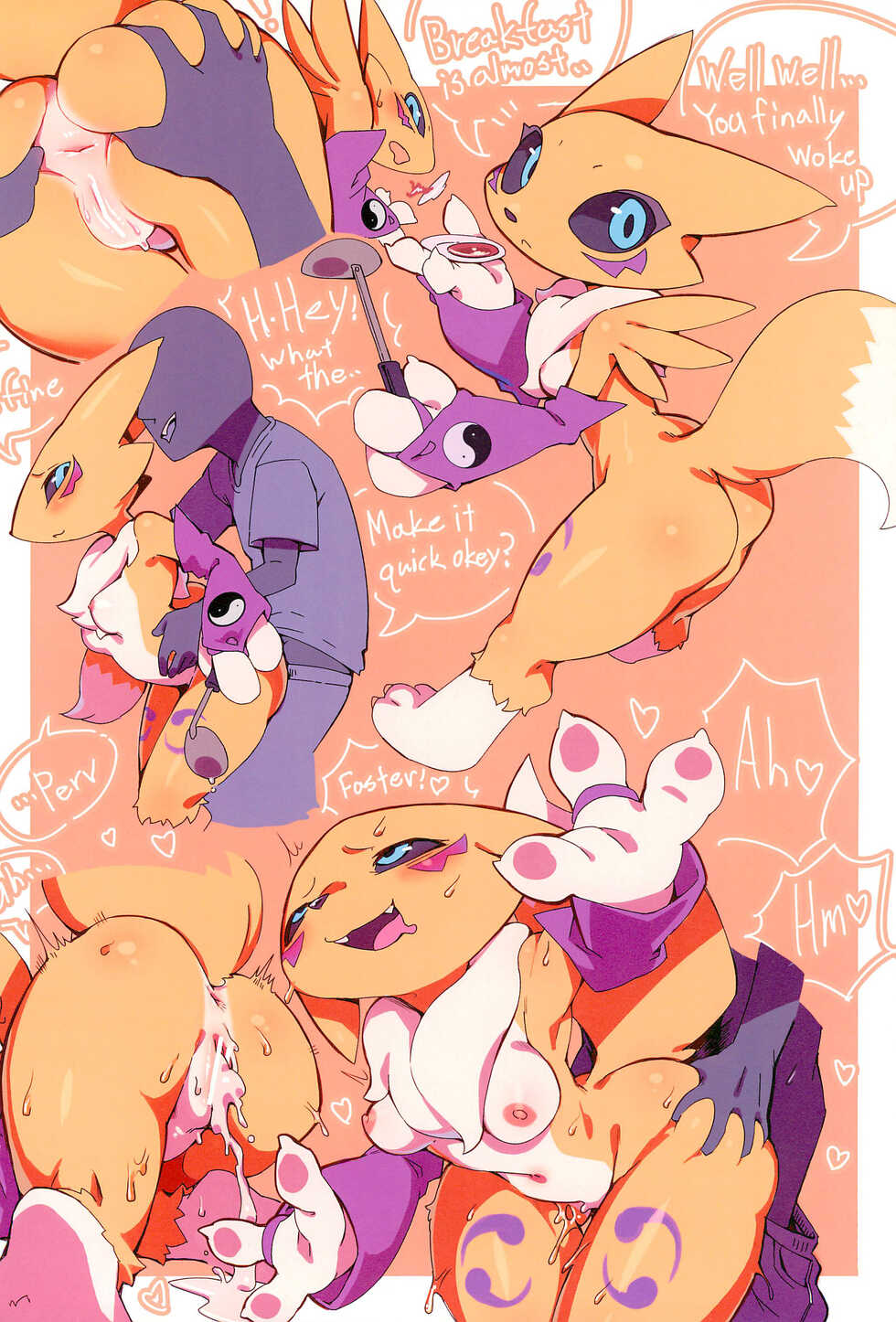 (Kemoket 12) [KAWAZOKO (Various)] RE:VIRUS (Digimon Tamers) - Page 34