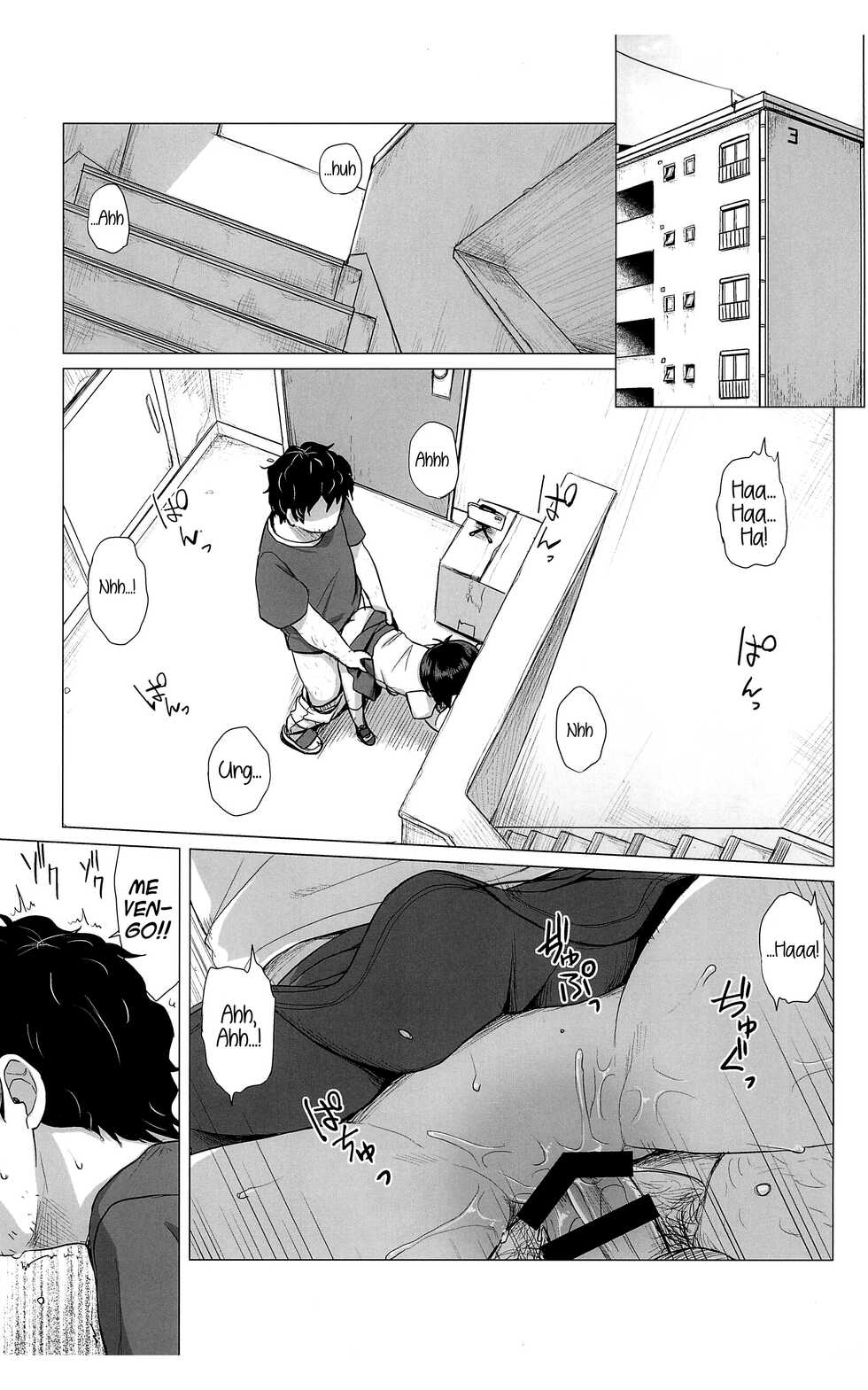 (C94) [Shichiten Battou (Miyasaka Takaji)] Danchi Shoujo | Girl from the Projects [Spanish] - Page 2