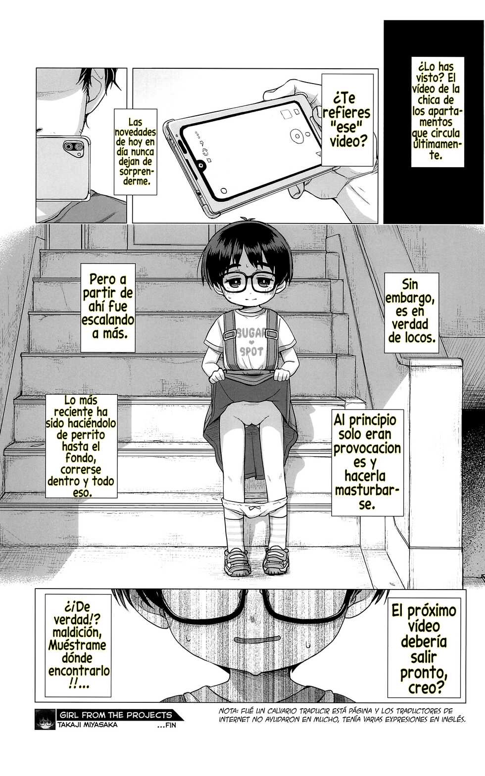 (C94) [Shichiten Battou (Miyasaka Takaji)] Danchi Shoujo | Girl from the Projects [Spanish] - Page 24