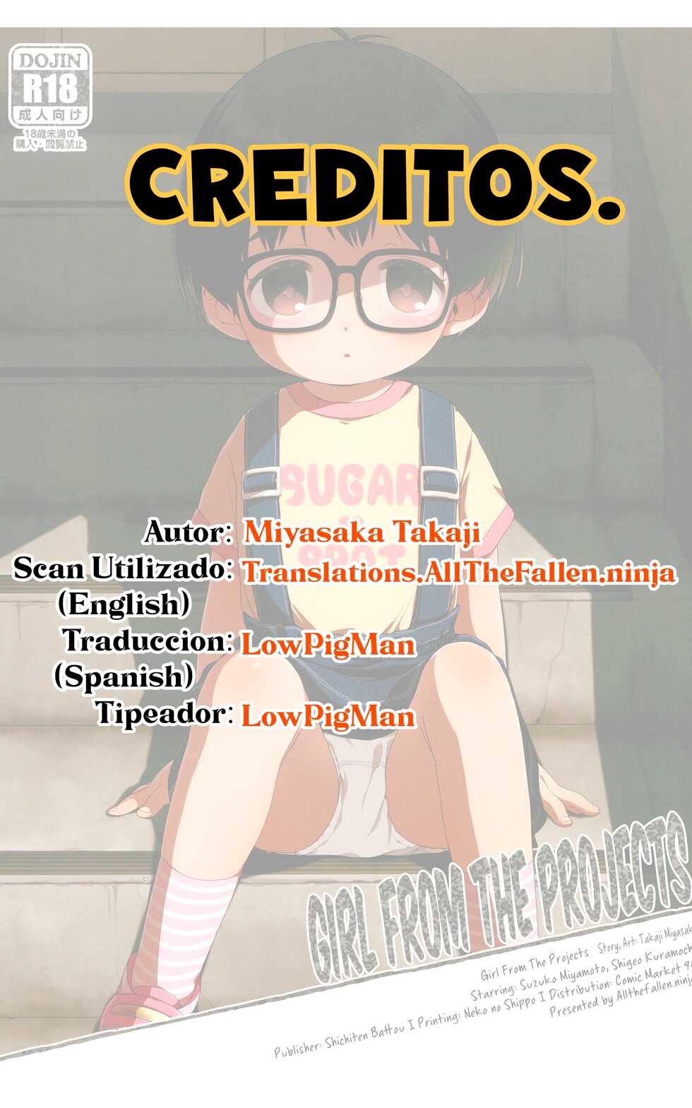 (C94) [Shichiten Battou (Miyasaka Takaji)] Danchi Shoujo | Girl from the Projects [Spanish] - Page 26