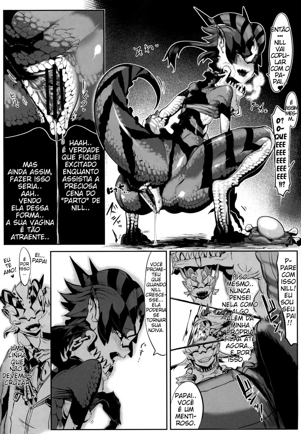 (COMITIA104) [Hyakki Yakou (Various)] Hyakki Yakou Lv.2 Lizerds [Portuguese] [cunnymaru] [Incomplete] - Page 8