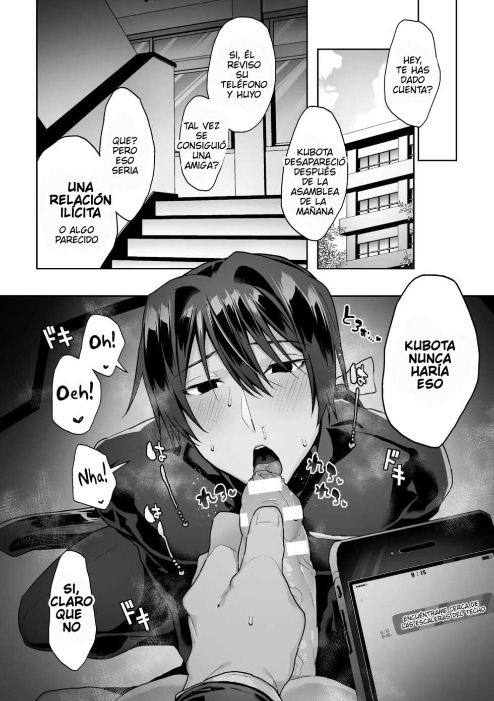 [Yamada Kou] Zenkou Seito Akogare no Fuuki Iinchou ga Dosukebe Maso Datta no Daga!? Ch. 3 [Spanish] [RoberTheon] [Digital] - Page 24