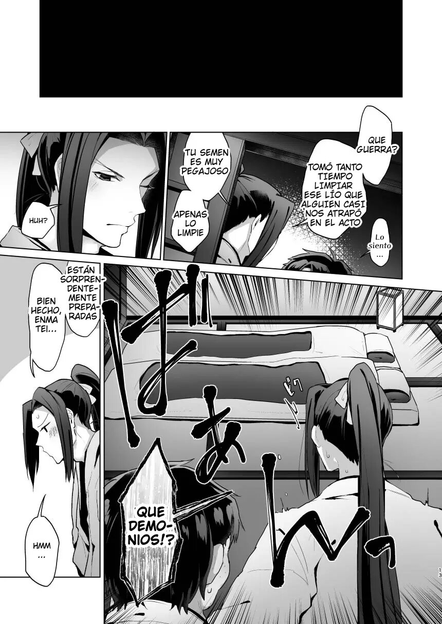 [Yamada Kou no Iru Circle (Yamada Kou)] Kanojo no Sasaki ga Itoshii. (Fate/Grand Order) [Spanish] [RoberTheon] [Digital] - Page 12