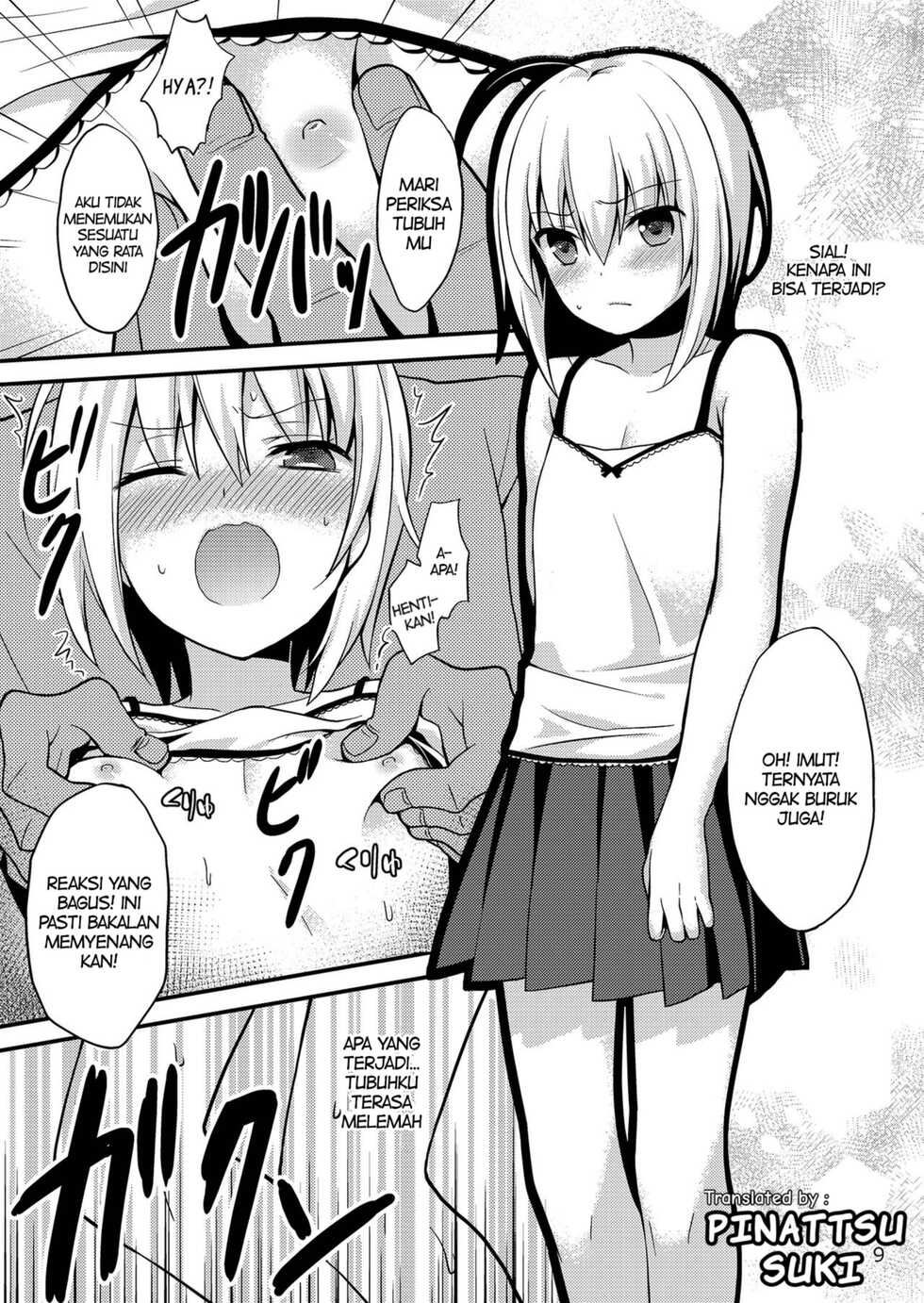 [Onsoku Ebifly (Lew)] Warui Shounen ni wa Oshioki! [Indonesian] [PinattSuki] [Digital] - Page 8