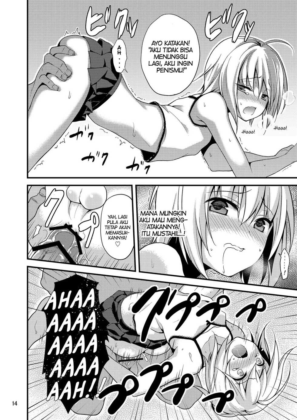 [Onsoku Ebifly (Lew)] Warui Shounen ni wa Oshioki! [Indonesian] [PinattSuki] [Digital] - Page 13