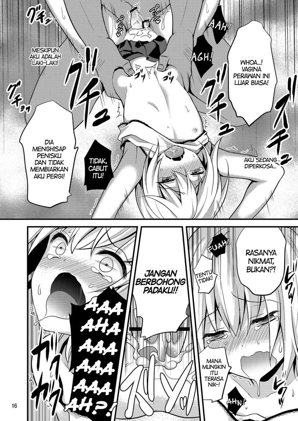 [Onsoku Ebifly (Lew)] Warui Shounen ni wa Oshioki! [Indonesian] [PinattSuki] [Digital] - Page 15