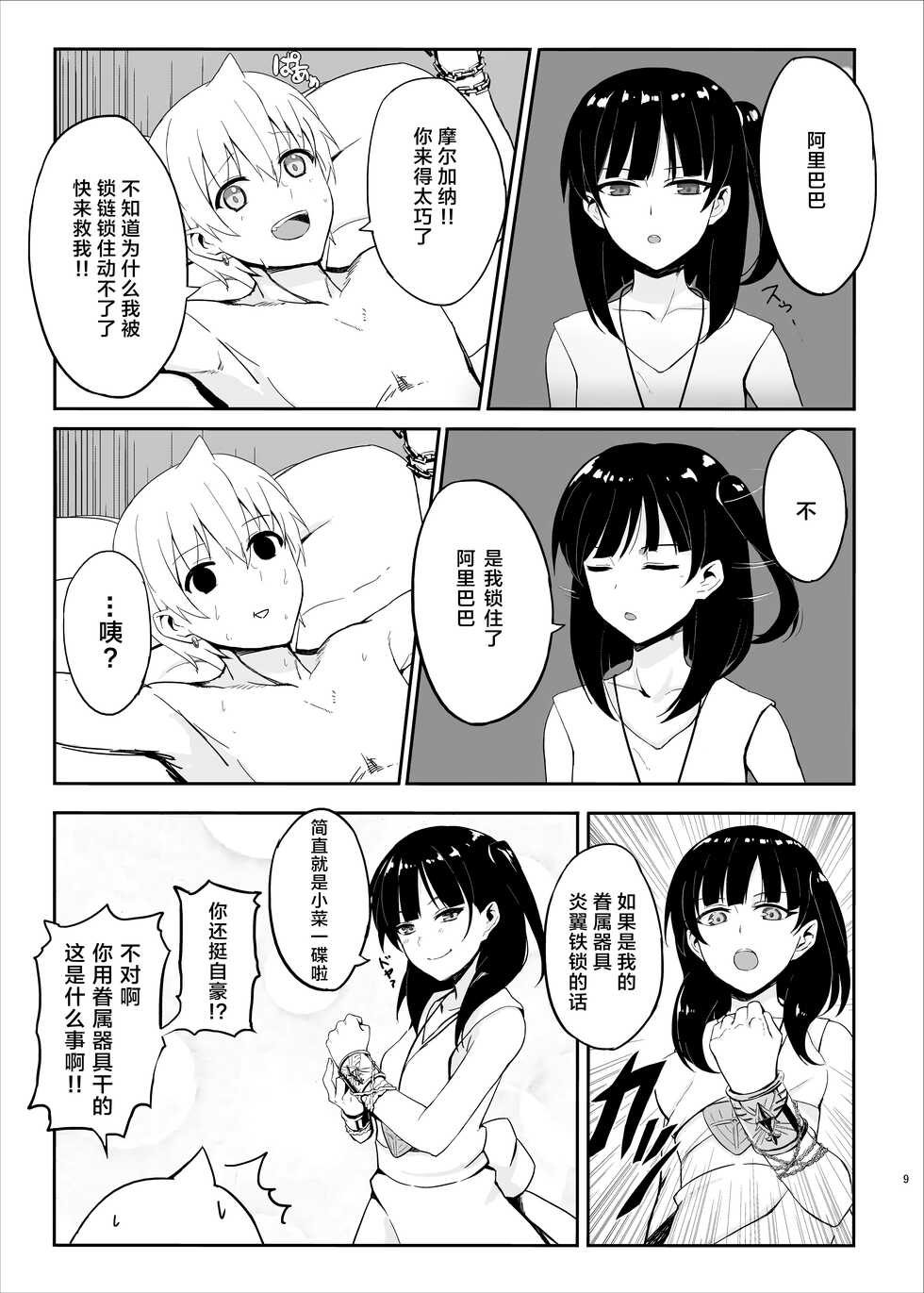 [LOFLAT (Prime)] Mor-san Gohoushi Daisakusen (Magi: The Labyrinth of Magic) [Chinese] [Digital] - Page 8
