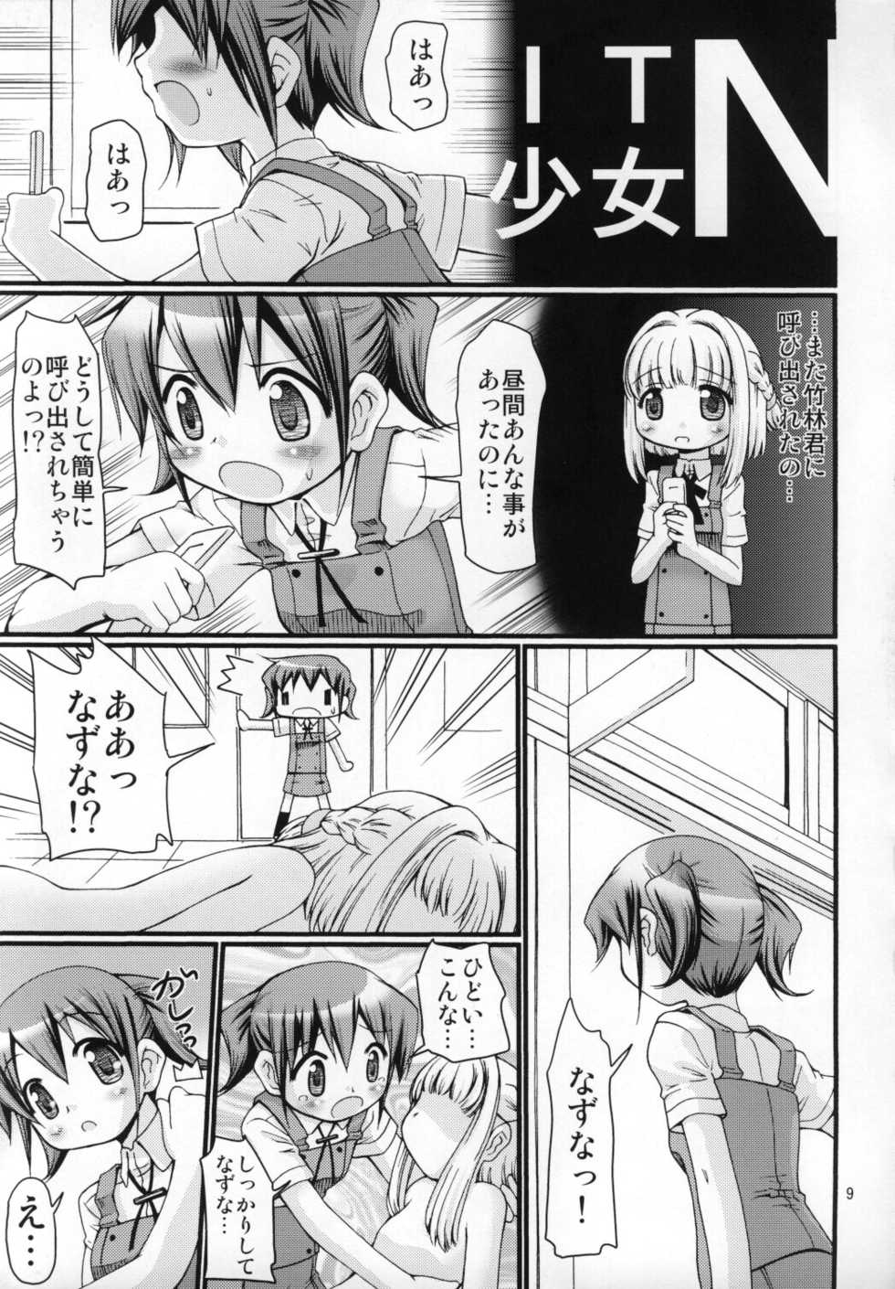(C77) [FESTA. (Yoshitani Ganjitsu)] IT shoujo N (Hidamari Sketch) - Page 8