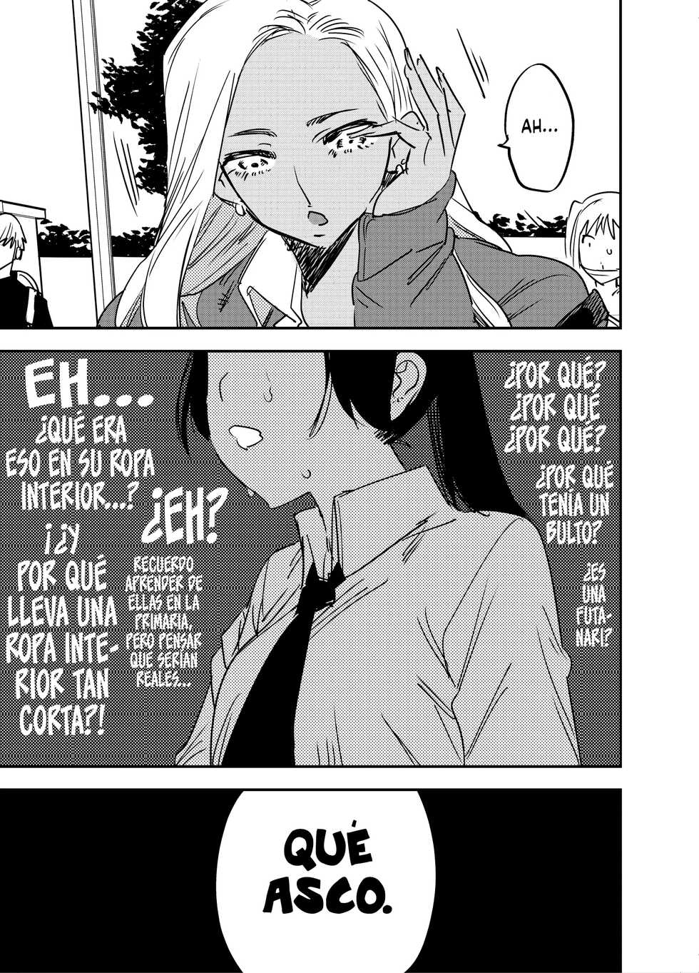 [Tosha Pink (Chimeda)] Gal no Chinpo o Kyohi Shitara... [Futanari Gal x Jajjimento] [Spanish] [INSOMNIA] - Page 6