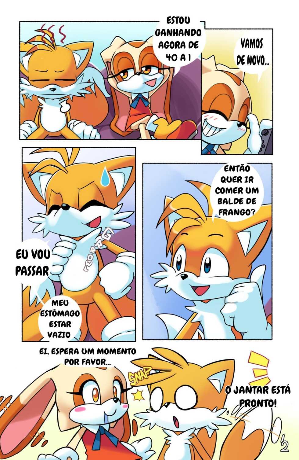 Tails Gamer Moment (Sonic The Hedgehog) - Page 5