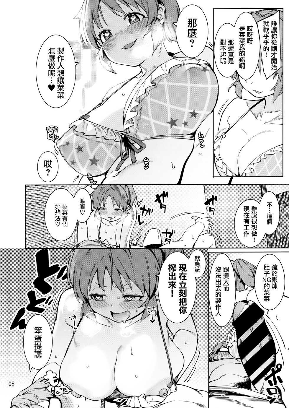 (C100) [DogStyle (Menea the Dog)] Tabegoro Bunny 3 (THE IDOLM@STER CINDERELLA GIRLS) [Chinese] [无毒汉化组] - Page 8