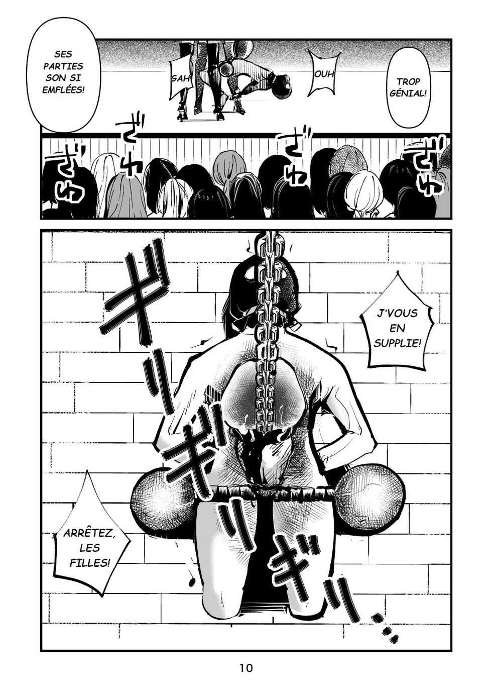 [Pecan (Makunouchi)] Chinkei Shikkou 2 | Mise en œuvre de la pénalité du pénis 2 [French] [Decensored] - Page 10