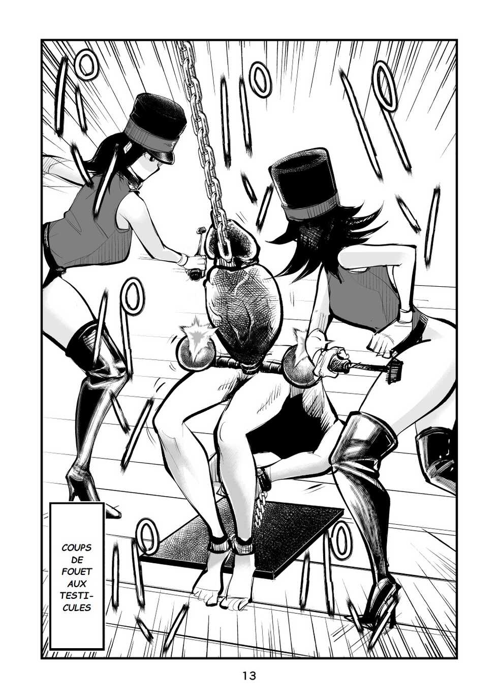 [Pecan (Makunouchi)] Chinkei Shikkou 2 | Mise en œuvre de la pénalité du pénis 2 [French] [Decensored] - Page 13