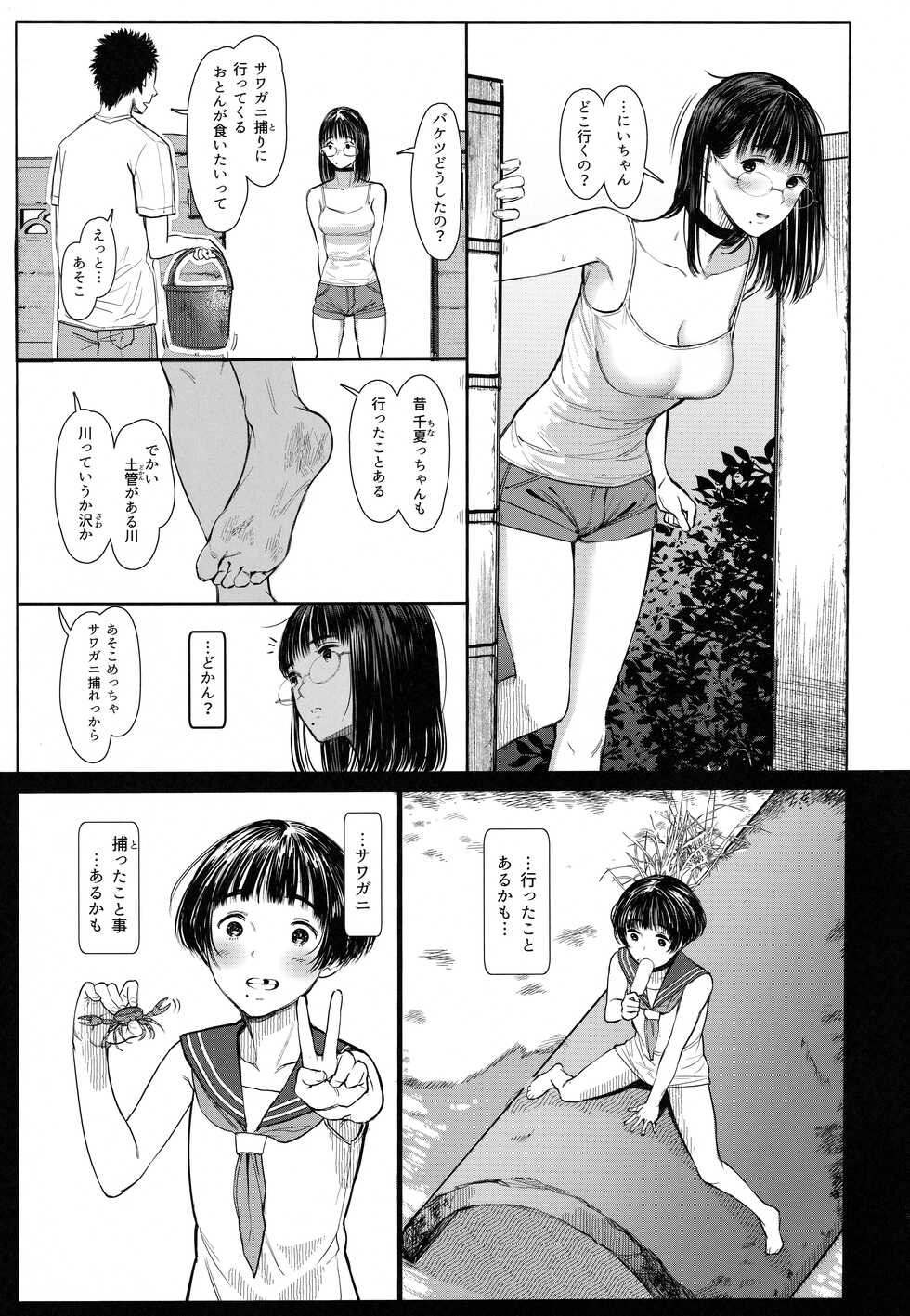 (C100) [Kuragamo (Tukinowagamo)] Tonari no Chinatsu-chan R 06 - Page 4