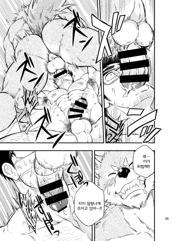 [Draw Two (Draw2)] Ookami-kun no Yasei no Jijou | 오오카미 군의 야성의 사정 [Korean] [Digital] - Page 36
