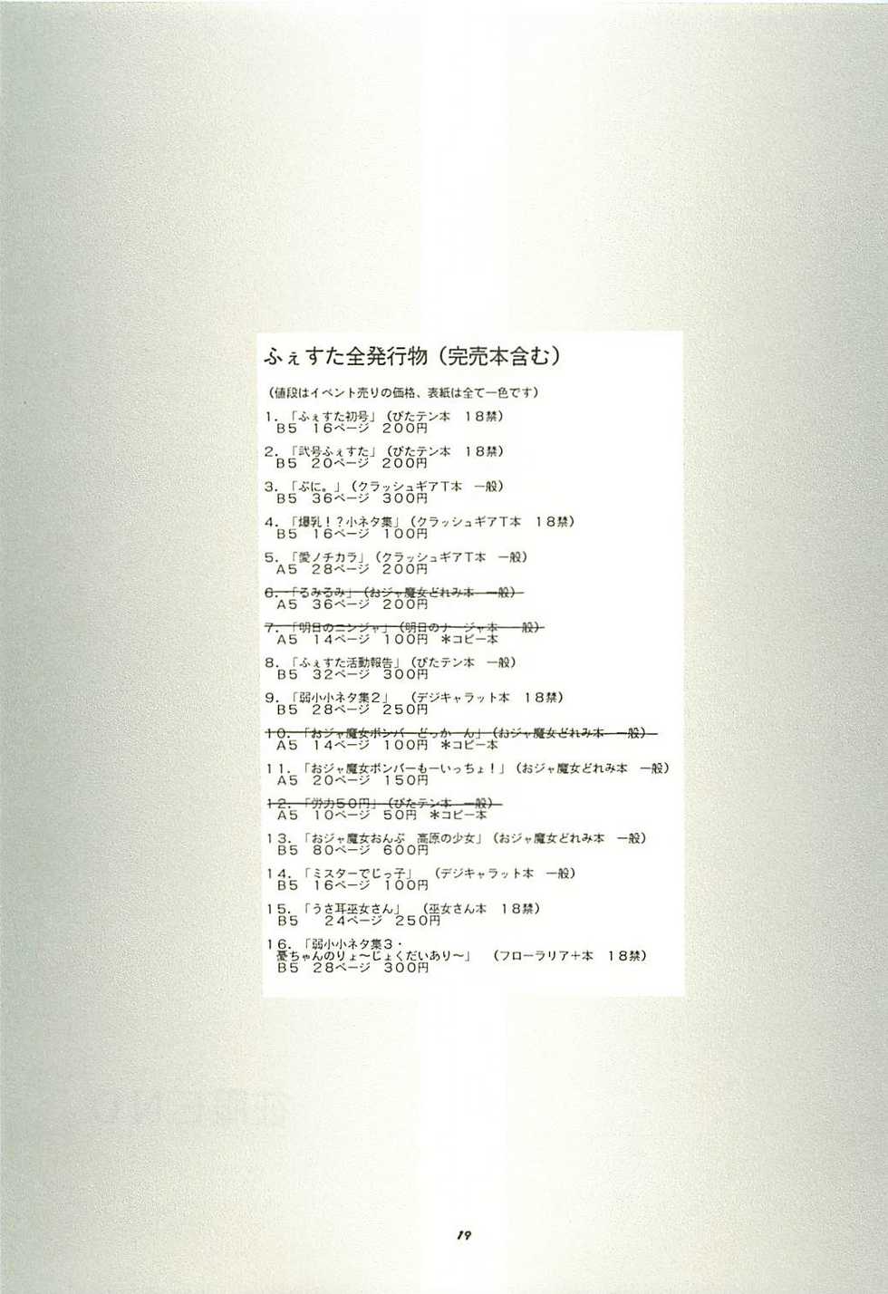 [FESTA. (Yoshitani Ganjitsu)] Jakushou Shouneta Shuu 3 Ui-chan no Ryoujoku Diary (Ui-chan no Niizuma Diary) - Page 19