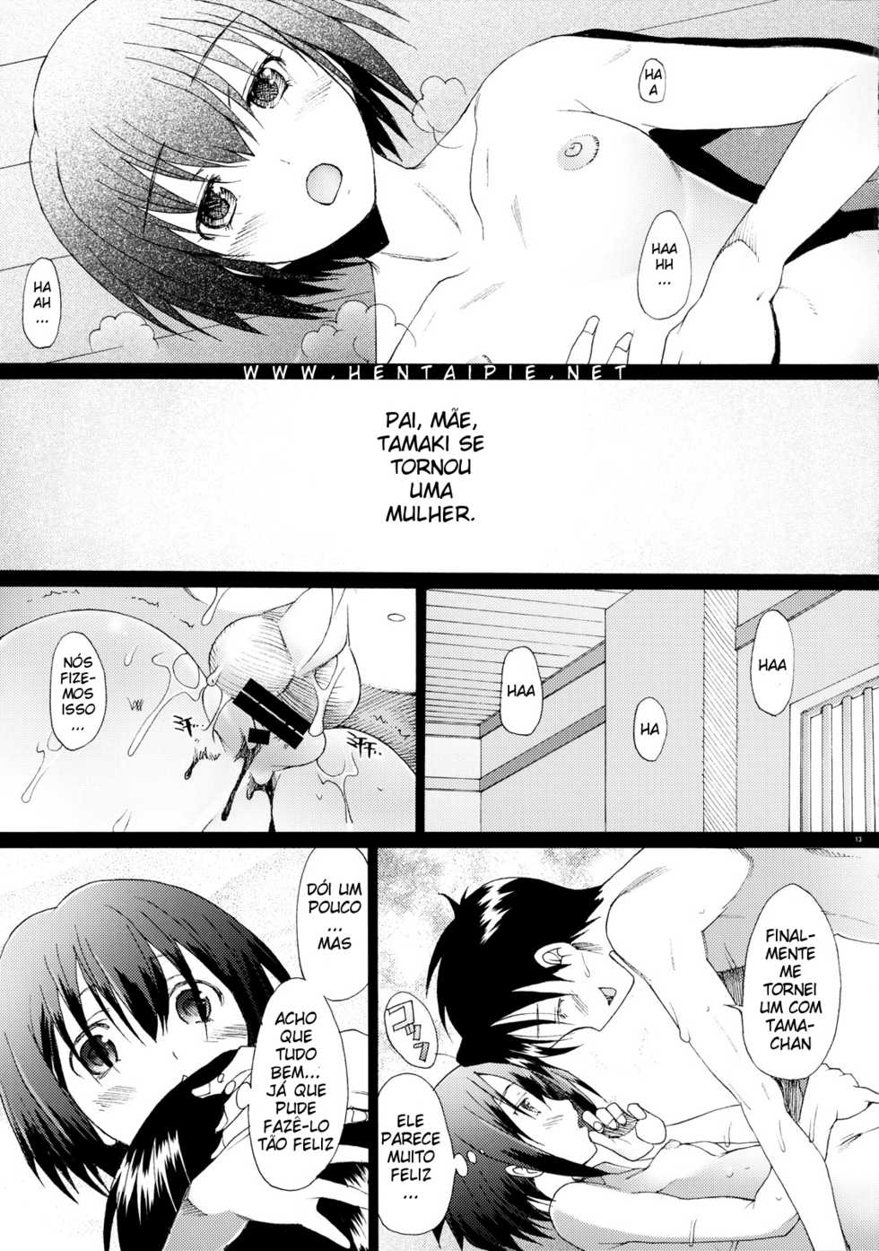 (C73) [Kohakutei (Sakai Hamachi)] Tamatama (Bamboo Blade) [Portuguese-BR] - Page 11