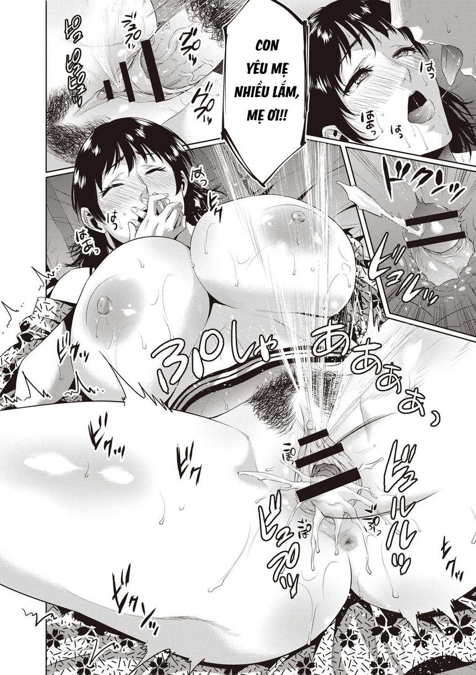 [Natsu no Oyatsu] Chibo Soukan - Nasty mother Incest [Vietnamese Tiếng Việt] [Digital] - Page 19