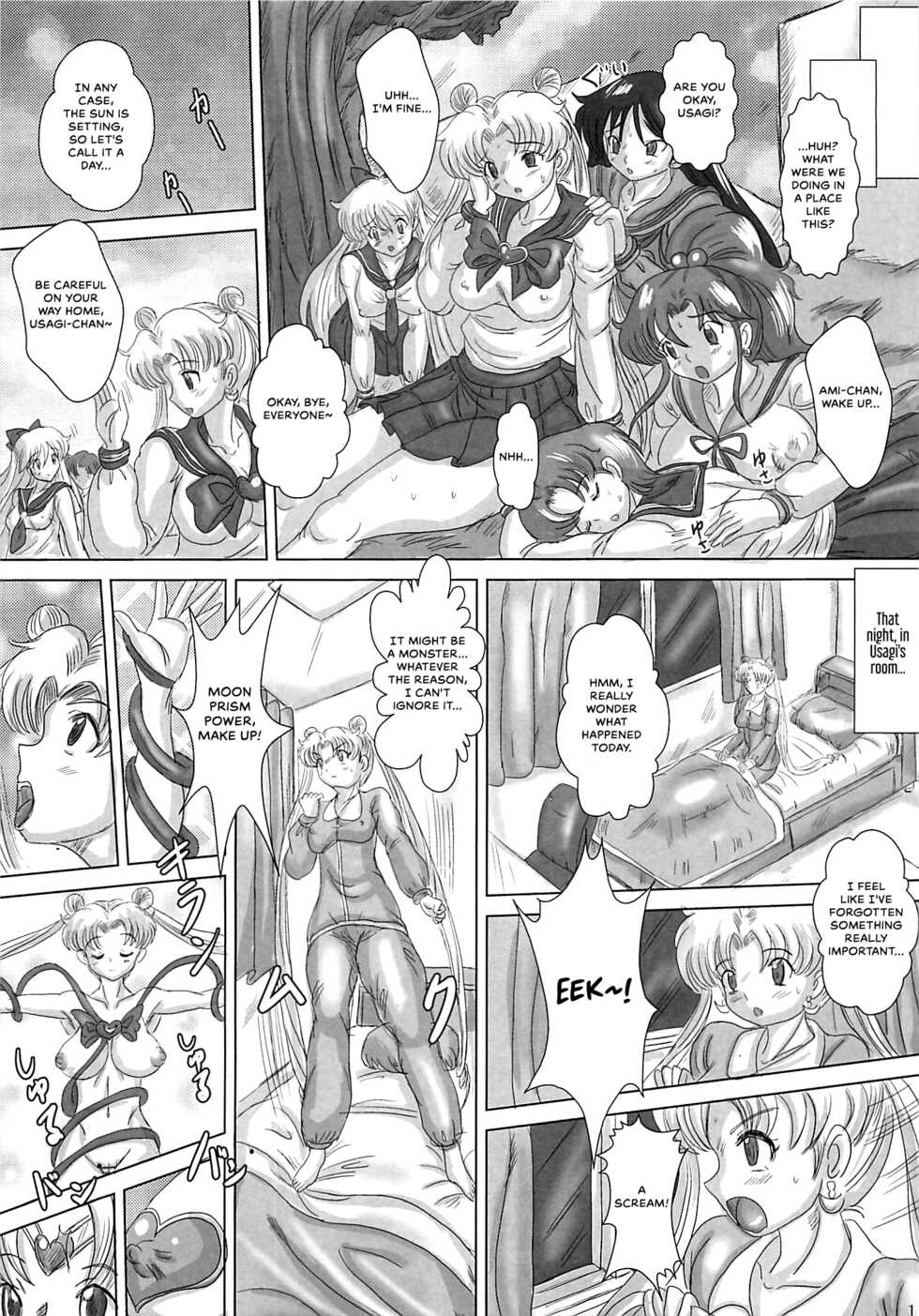 (C80) [NAMANECOTEI (chan shin han)] SLAVE MOON ~Futanari Saimin Dorei~ (Sailor Moon) [English] {Hennojin} - Page 10