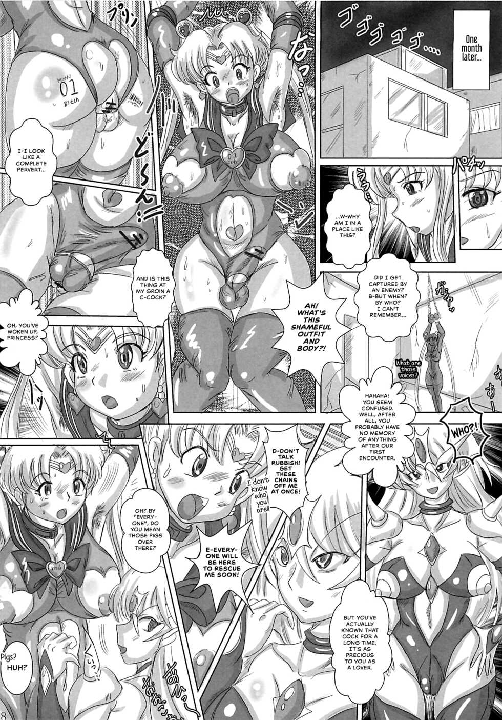 (C80) [NAMANECOTEI (chan shin han)] SLAVE MOON ~Futanari Saimin Dorei~ (Sailor Moon) [English] {Hennojin} - Page 17