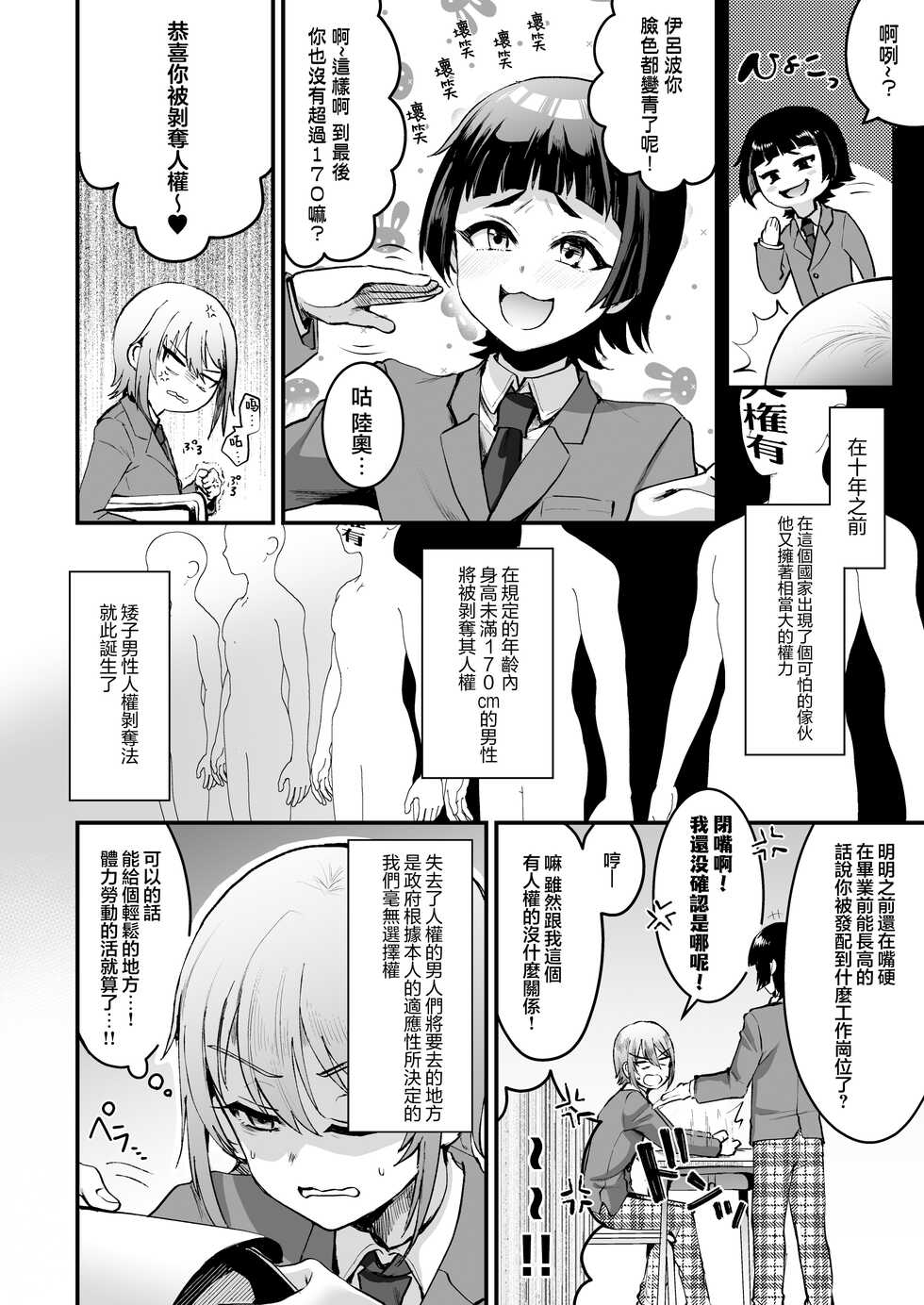 [Kome Nouka (Komezawa)] Iroha-kun wa Jinken ga Nai! [Chinese] [瑞树汉化组] - Page 4