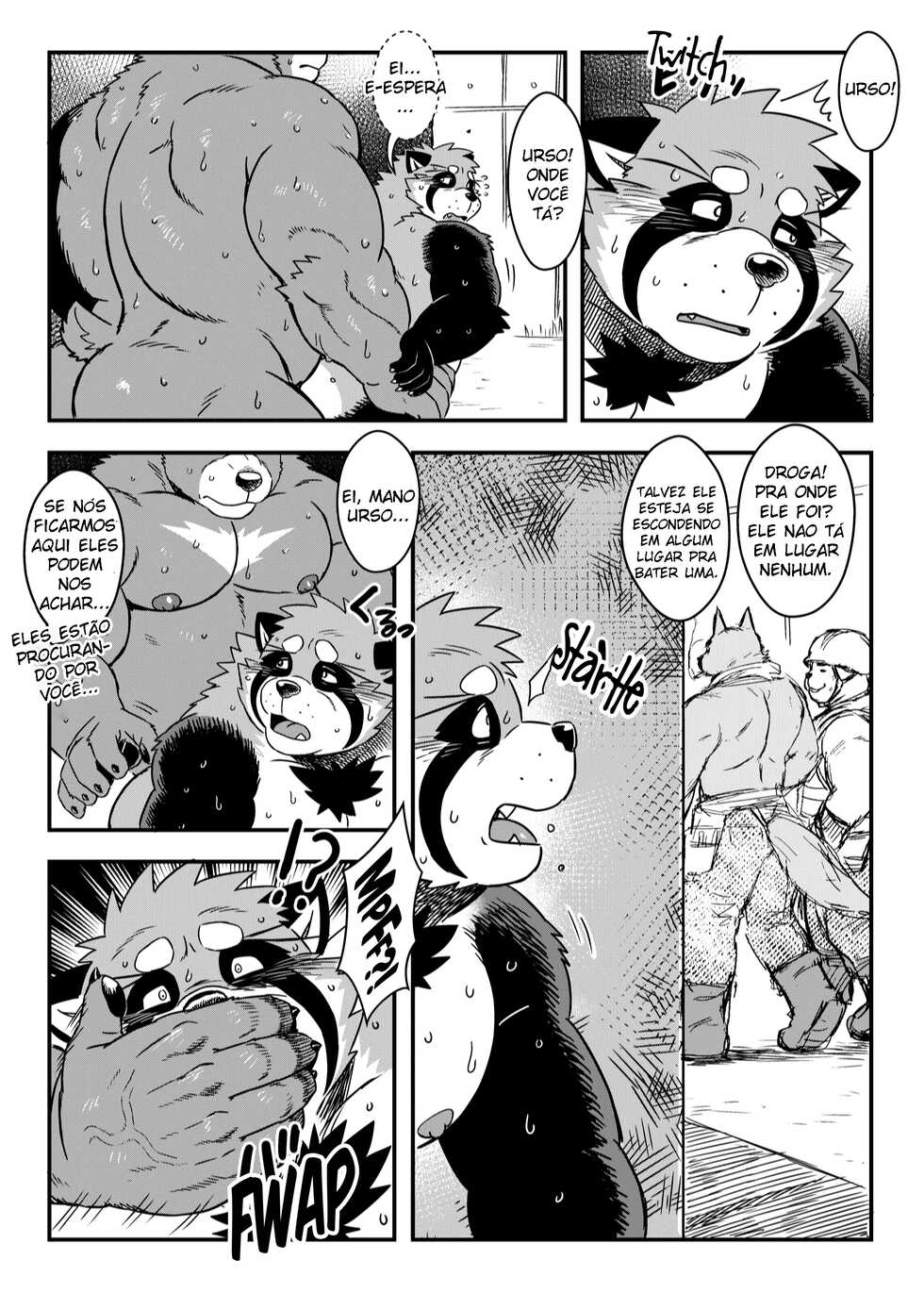 [WILD STYLE (Ross)] Kuma-ani Koujichuu [Portuguese-BR] [Pcdefeituoso] [Digital] - Page 21