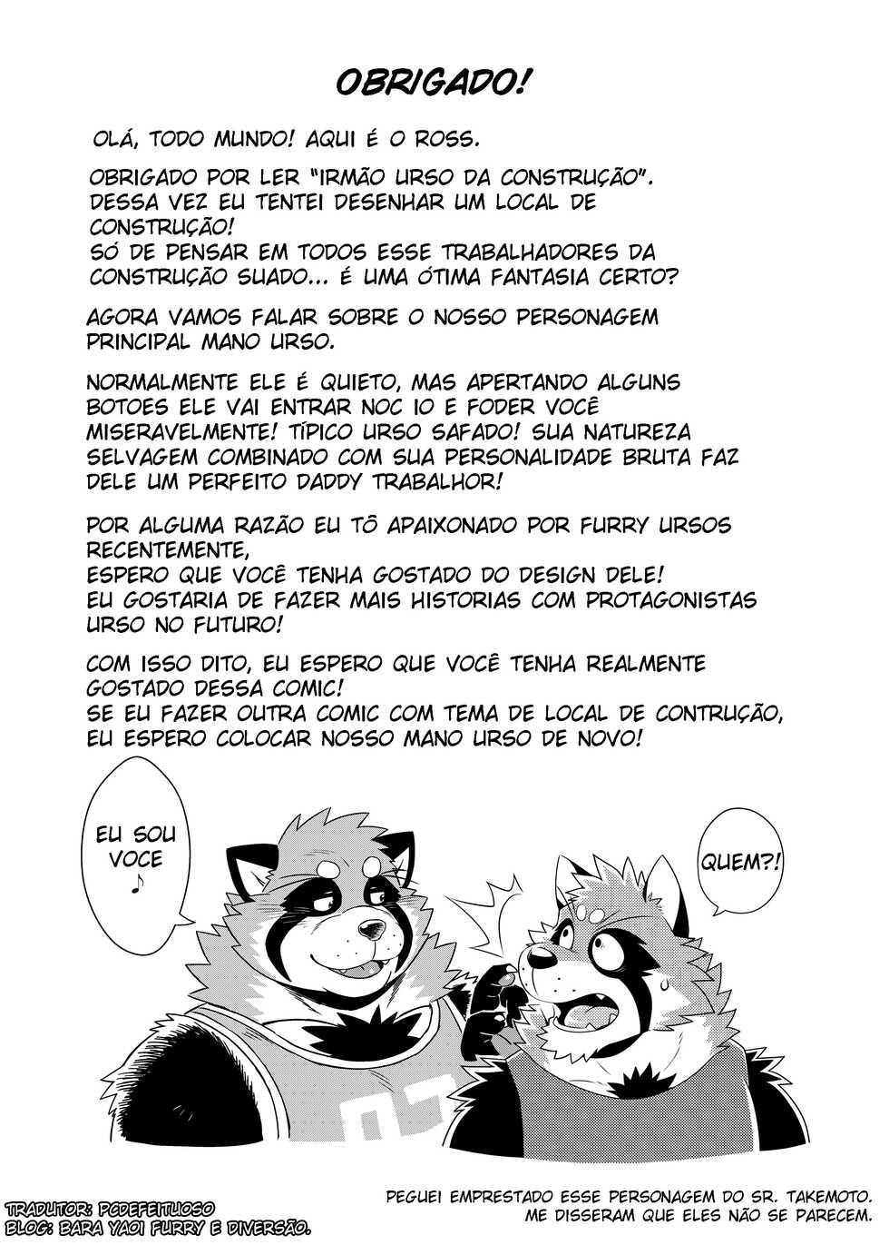 [WILD STYLE (Ross)] Kuma-ani Koujichuu [Portuguese-BR] [Pcdefeituoso] [Digital] - Page 30