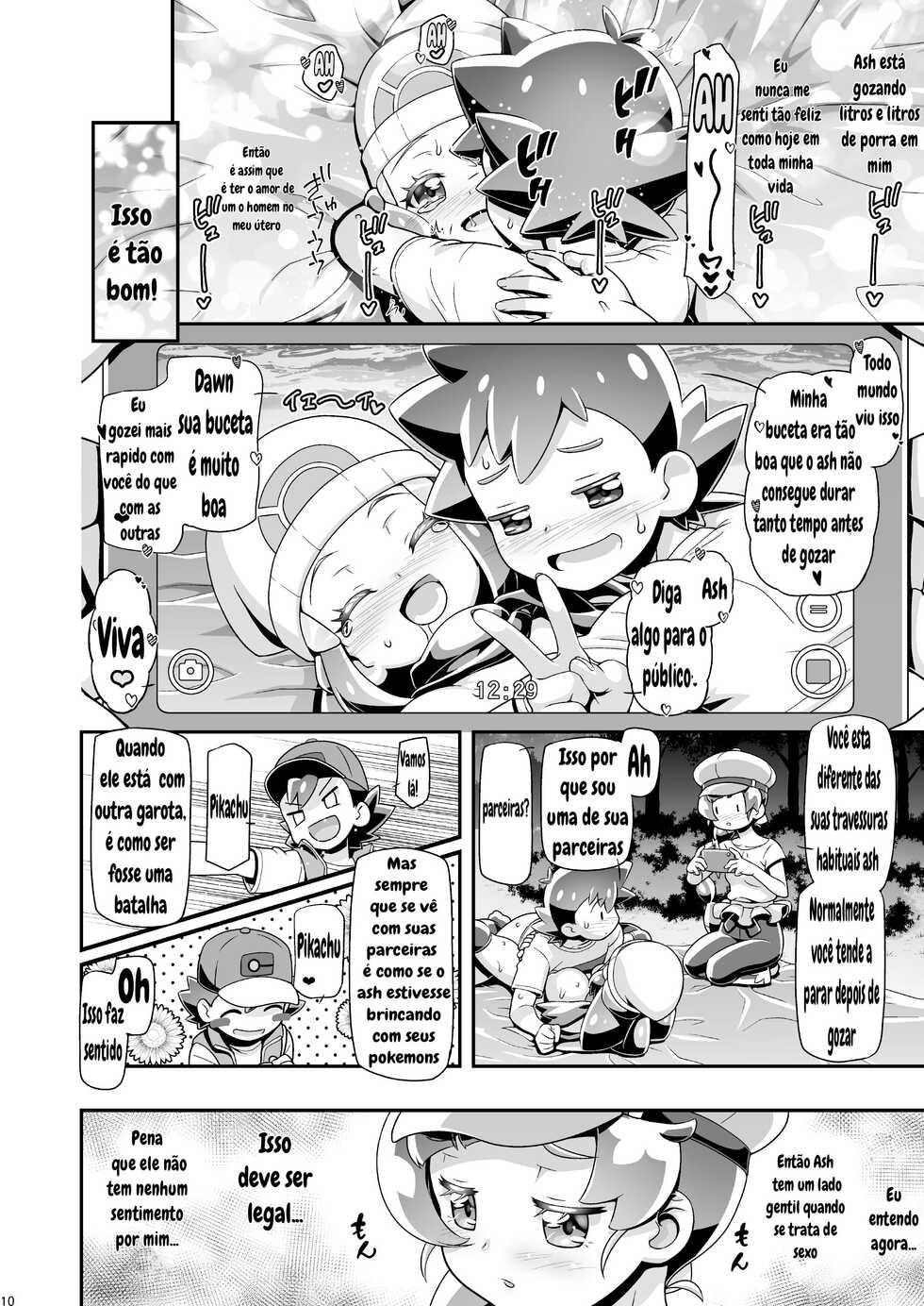[Gambler Club (Kousaka Jun)] PM GALS Hikari & Koharu | PM GALS Dawn & Chloe (Pokémon) [Portuguese-BR] [Digital] - Page 9