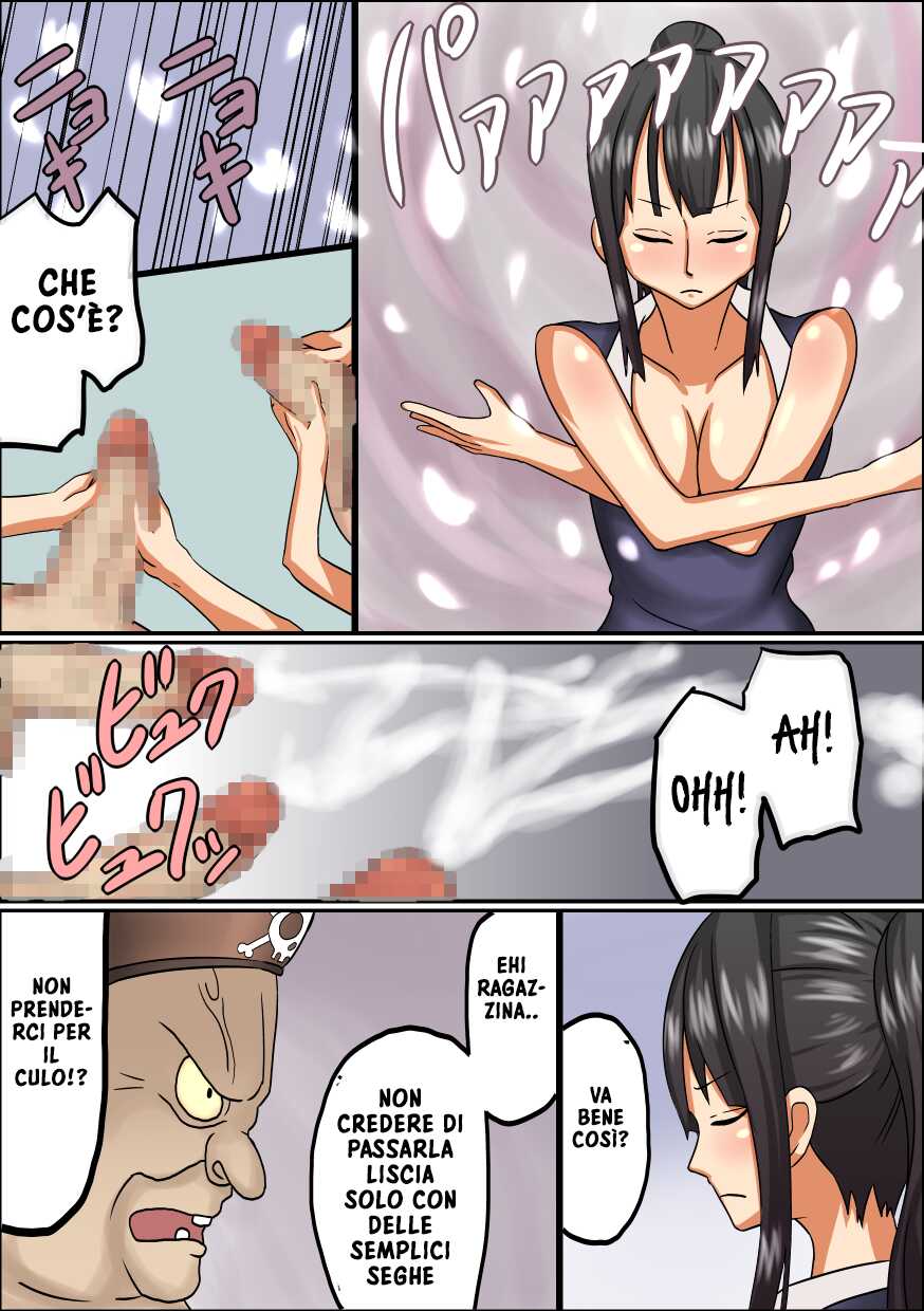 [Rasen Kyuuri] Koukogaku-sha Ryoujoku Monogatari | L'archeologa: Storie di abusi (One Piece) [Italian] - Page 16