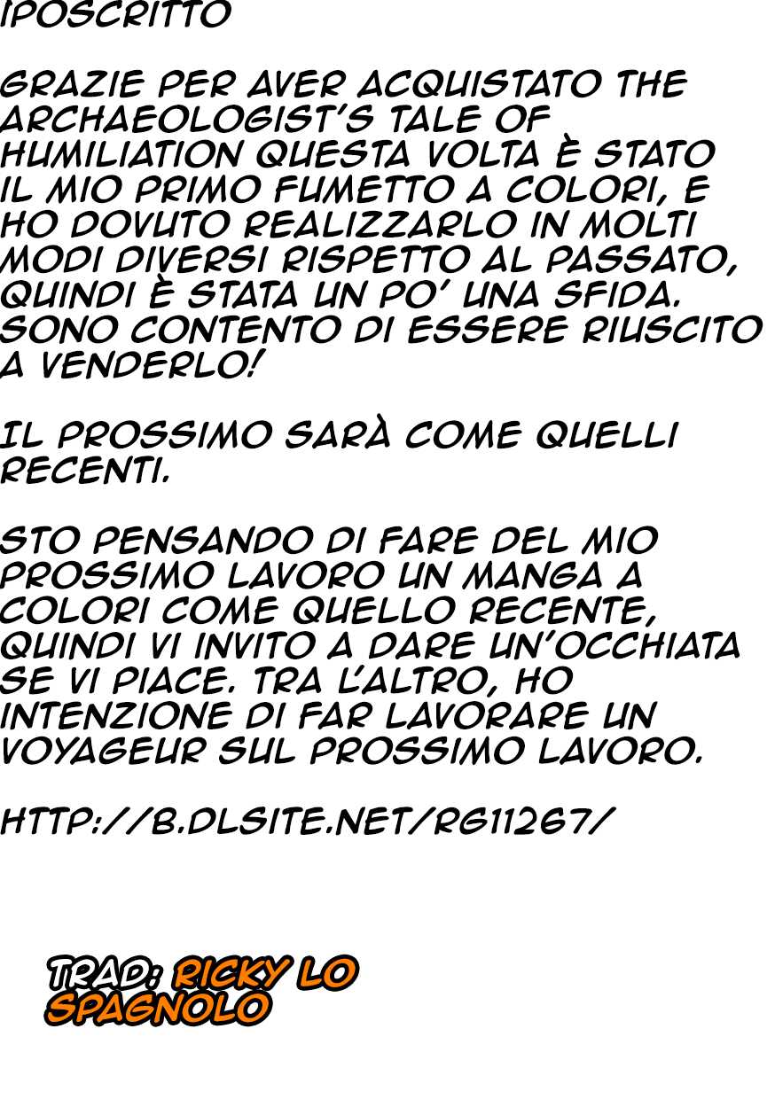 [Rasen Kyuuri] Koukogaku-sha Ryoujoku Monogatari | L'archeologa: Storie di abusi (One Piece) [Italian] - Page 32