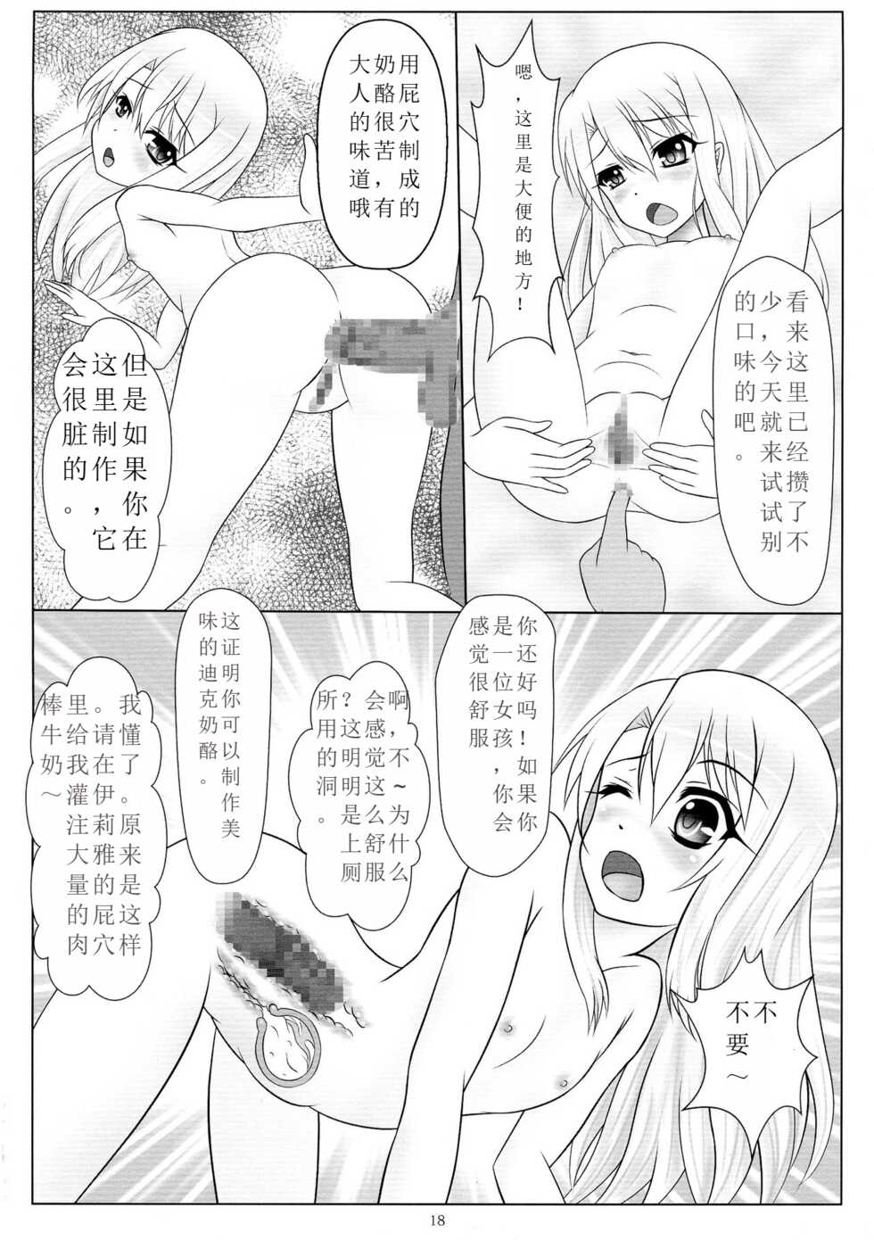 (C85) [Hazuki Tsuitachi (Kishimen)] Jouzu ni Dekimashita! (Fate/kaleid liner Prisma Illya)[简体中文] - Page 18