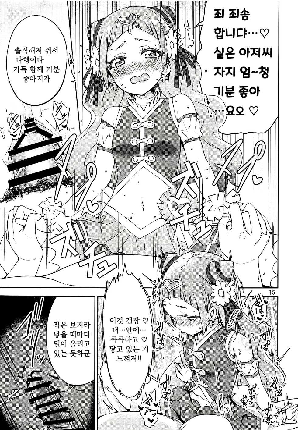 (C94) [manymanyrain (Amagasa Ikuta)] Hug Life (Hugtto! PreCure) [Korean] - Page 15