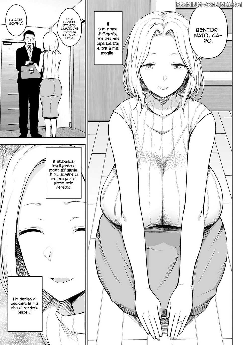 [Fetishism Pocket (Diisuke)] Russia Zuma wa Dendou Vibe no Yume o Miru | La Moglie Russa Sogna un Vibratore Elettrico (Tonikaku Midara na Hitozuma Goudou) [Italian] [Digital] - Page 1