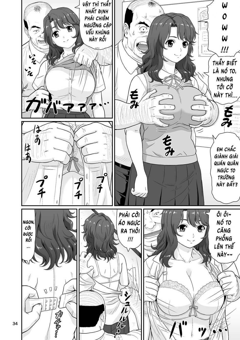 [Ohkura Bekkan (Ohkura Kazuya)] Eroi Koto Igai de Toki o Tomete wa Dame desu yo 1 [Vietnamese Tiếng Việt] [Digital] - Page 34