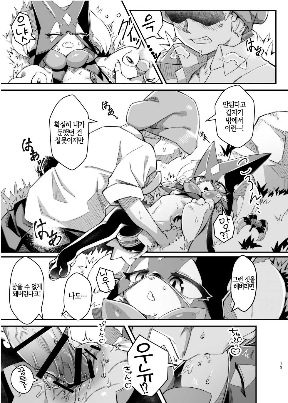 [Tamanokoshi (Tamanosuke)] The Clover Ring (Pokémon) [Korean] [LWND] [Digital] - Page 18