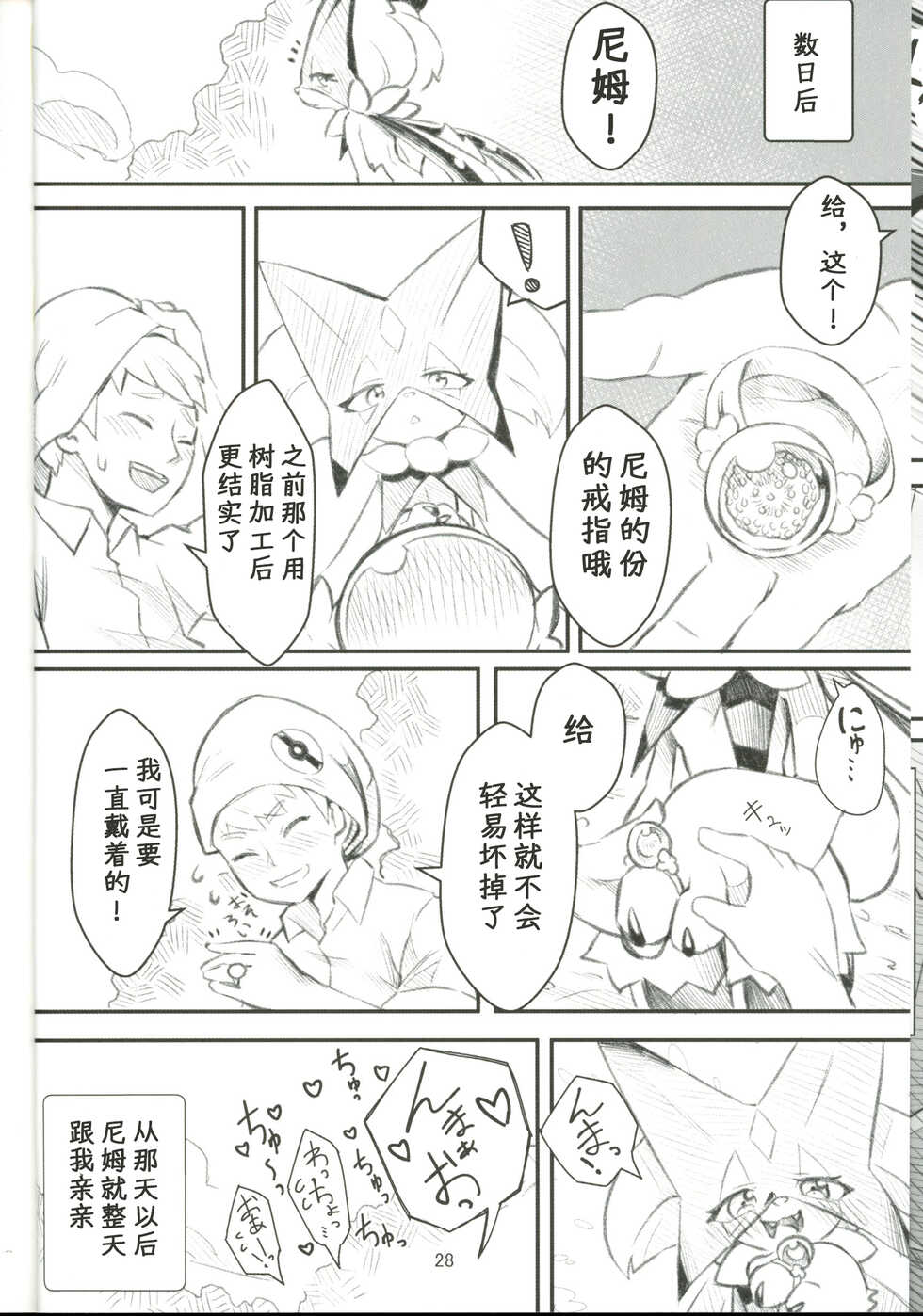 (C101) [Tamanokoshi (Tamanosuke)] The Clover Ring (Pokémon) [Chinese] [火兔汉化组] - Page 27