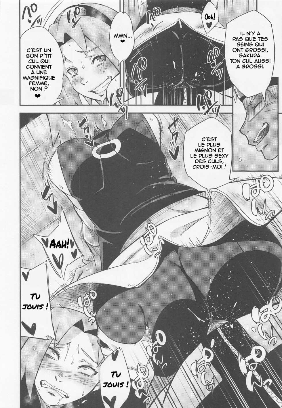 (C100) [Karakishi Youhei-dan Shinga (Sahara Wataru)] Hyakugo no Jutsu (Naruto) [French] - Page 23