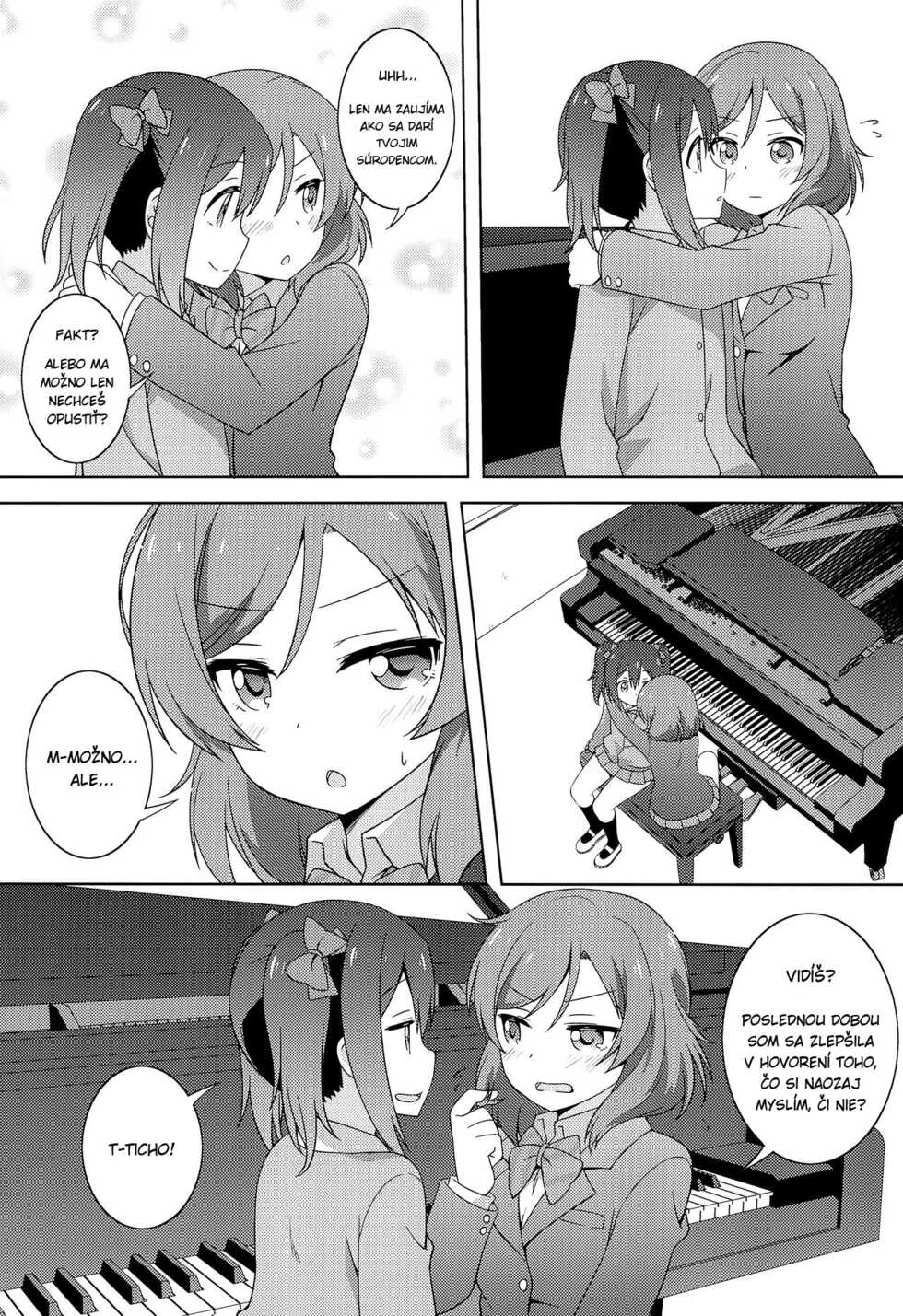 (Bokura no Love Live! 19!) [Umenomi Gahou (Umekiti)] Himitsu Gokko (Love Live!) [Slovak] [flowernal] - Page 4