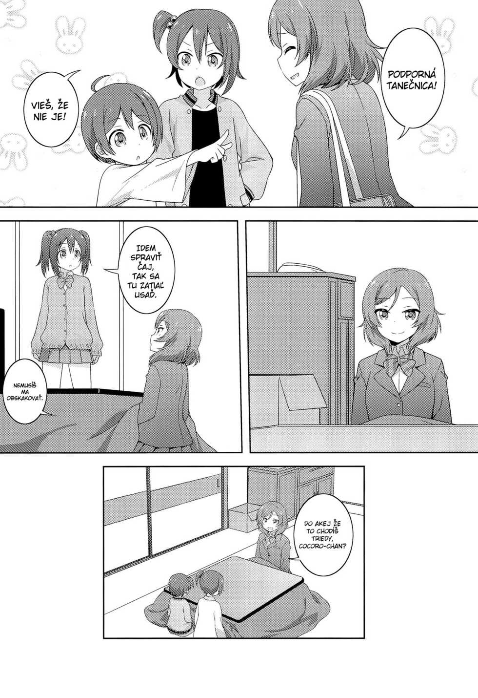 (Bokura no Love Live! 19!) [Umenomi Gahou (Umekiti)] Himitsu Gokko (Love Live!) [Slovak] [flowernal] - Page 9